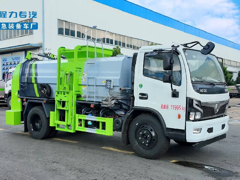 挂桶垃圾车
