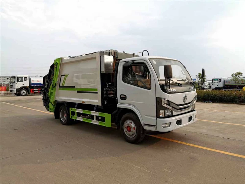 东风6方压缩垃圾车1