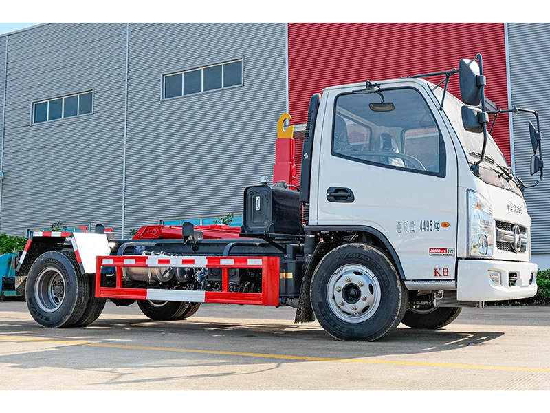凯马建筑5方勾臂垃圾车2