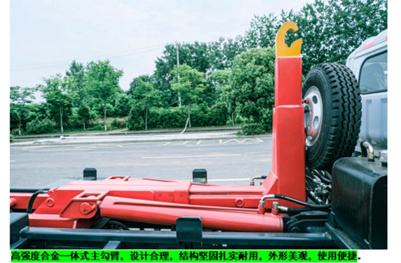 凯马建筑5方勾臂垃圾车细节3