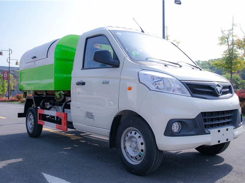 福田3方勾臂垃圾车