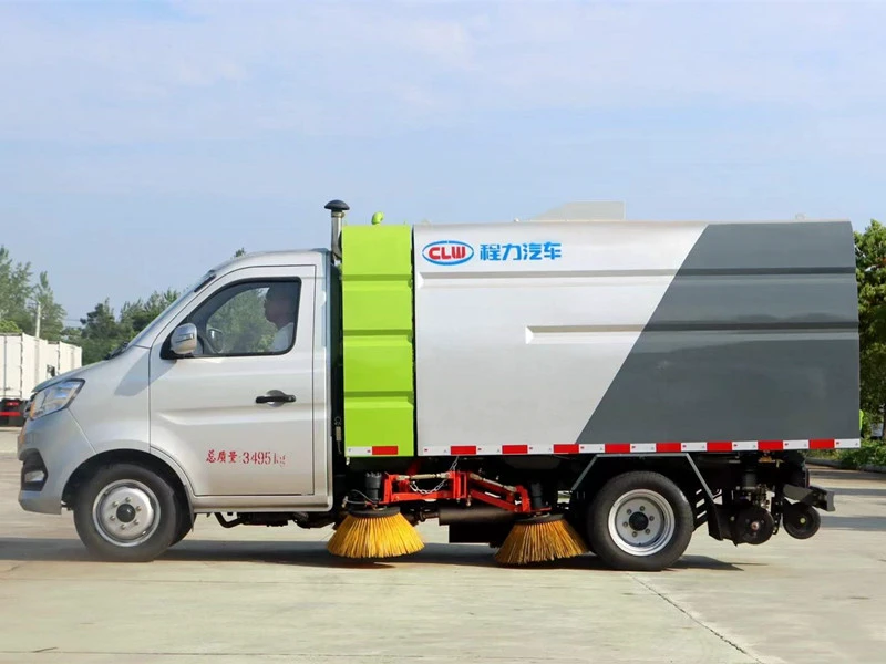 长安人行道洗扫车4