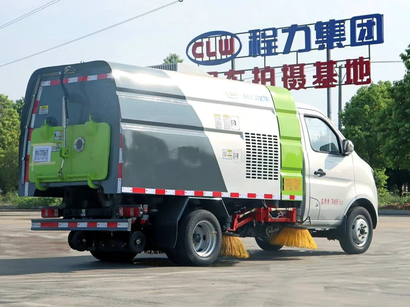 长安人行道洗扫车7