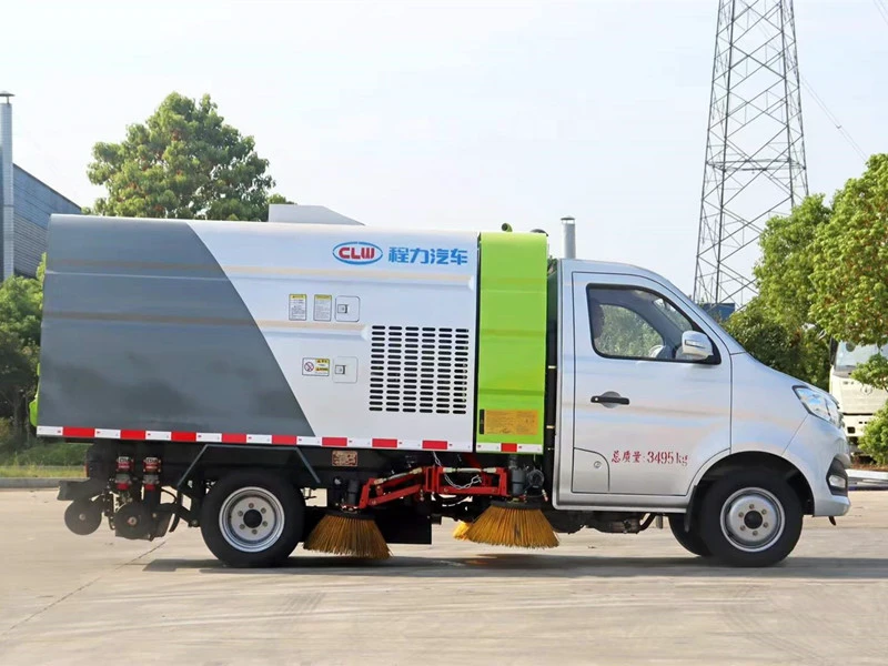 长安人行道洗扫车6