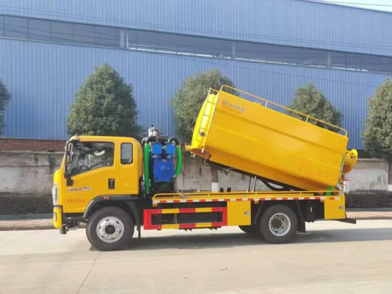 重汽14方清洗吸污车2