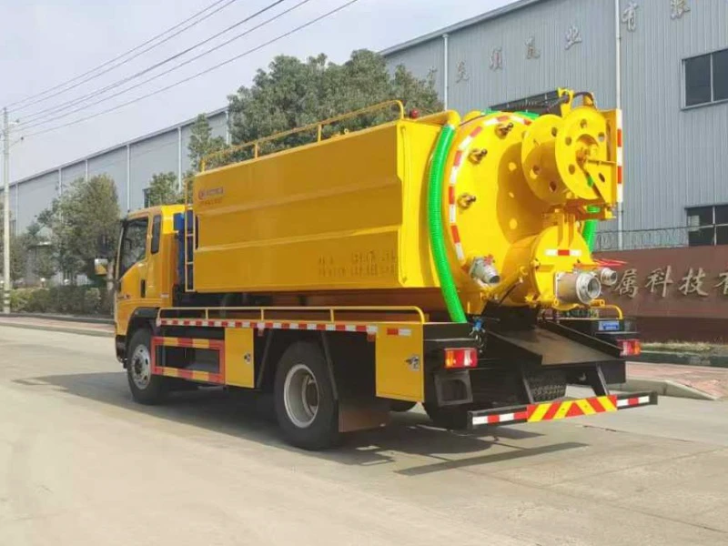 重汽14方清洗吸污车5