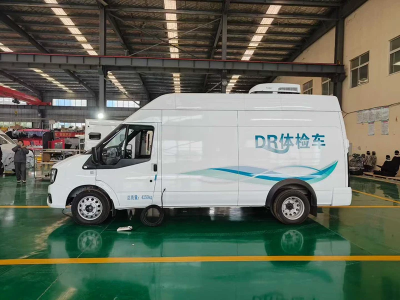 程力蓝牌移动DR体检车