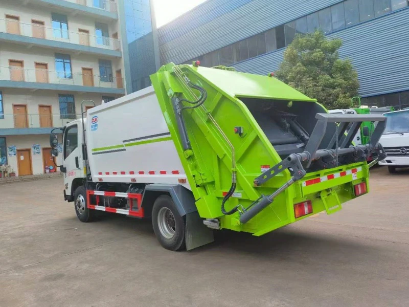 江铃凯运8方压缩垃圾车4