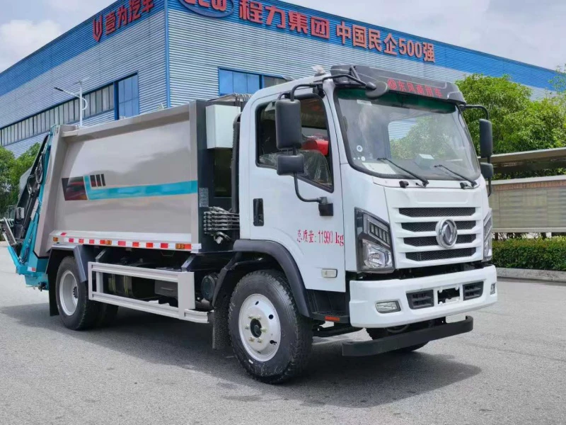 东风专底12方压缩垃圾车