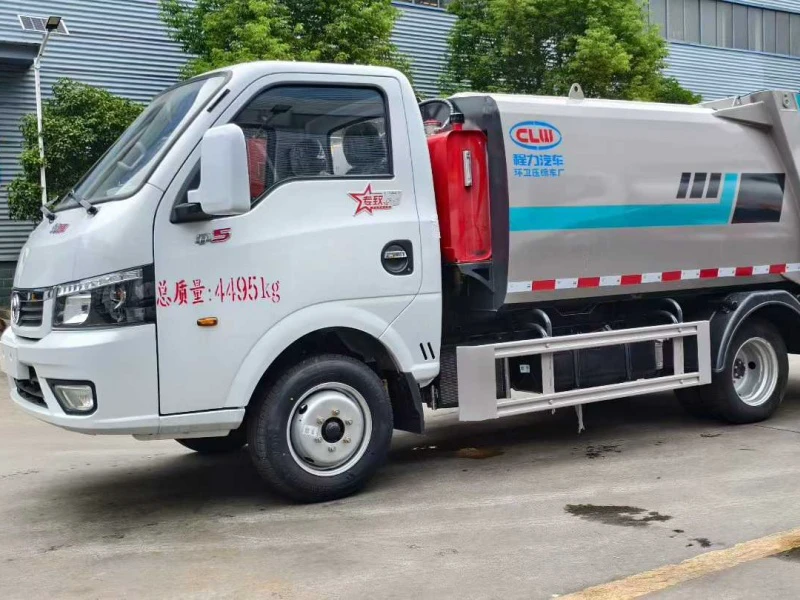 东风途逸压缩垃圾车2