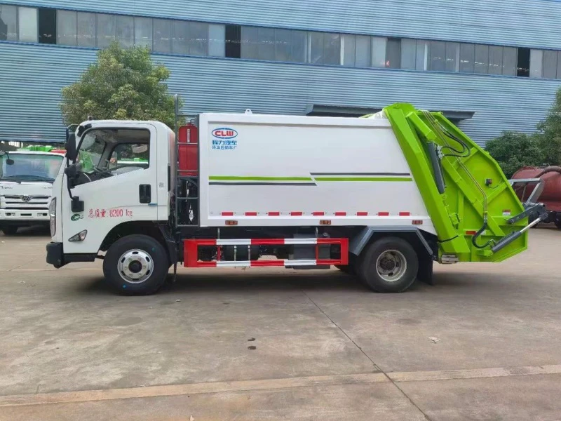江铃凯运8方压缩垃圾车3