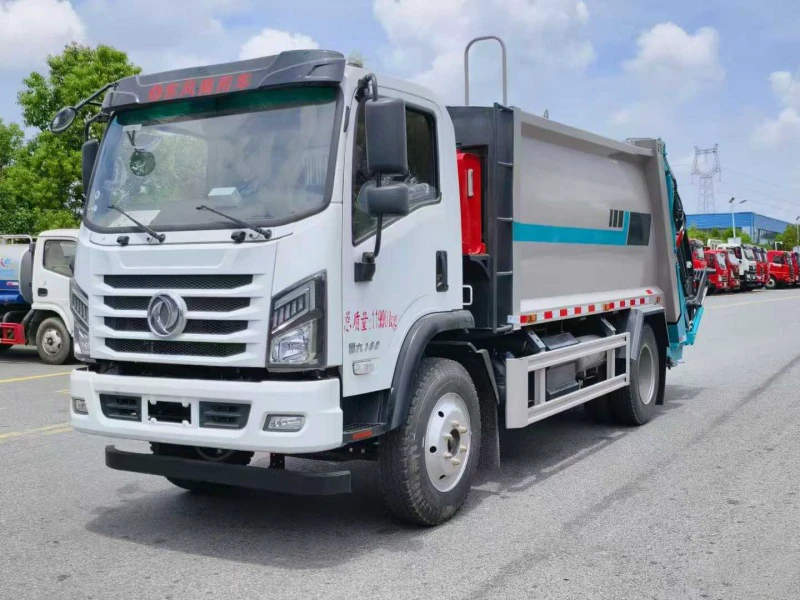 东风专底10方压缩垃圾车3