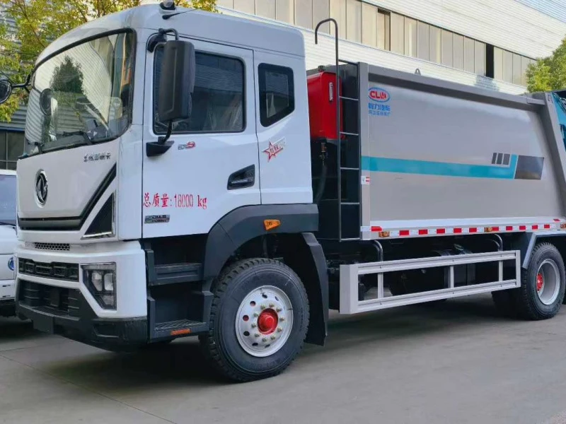 东风D9压缩垃圾车2