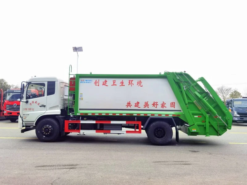 东风天锦14方压缩垃圾车5