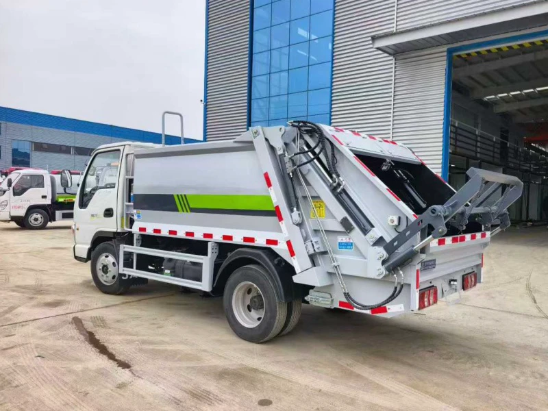 江淮康铃蓝牌压缩垃圾车6