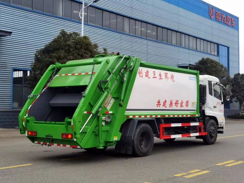 东风天锦14方压缩垃圾车6