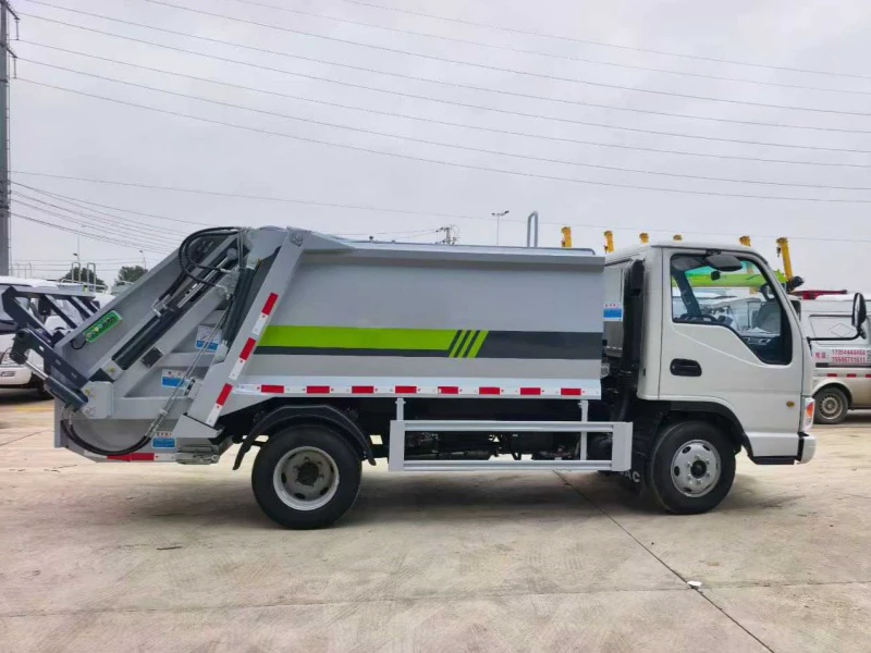 江淮康铃蓝牌压缩垃圾车3