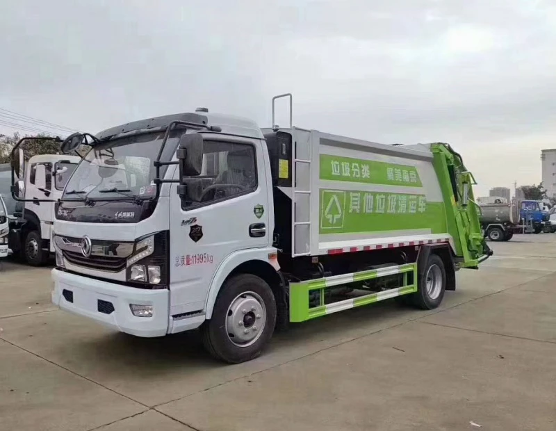 东风凯普特8方压缩垃圾车2