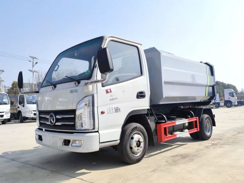 凯马4.5方挂桶垃圾车3