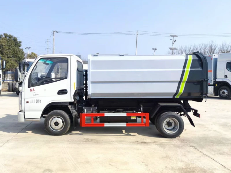 凯马4.5方挂桶垃圾车4