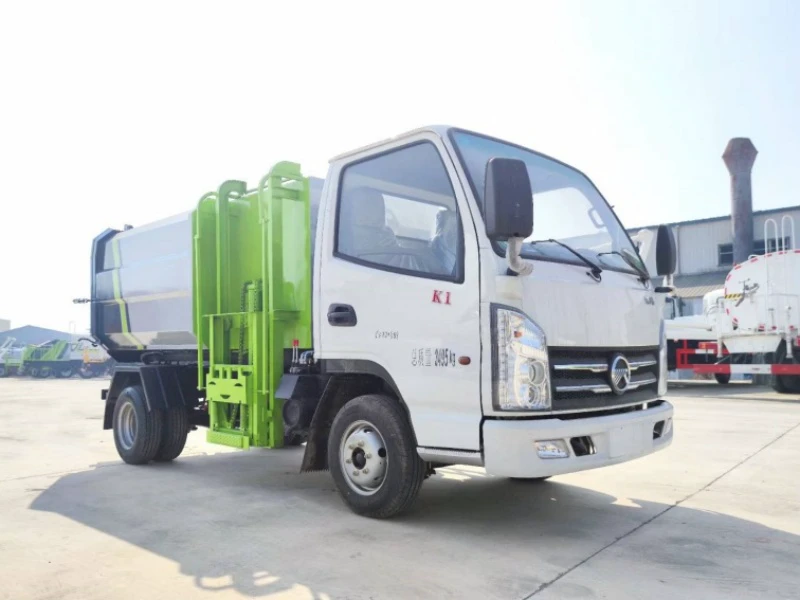凯马4.5方挂桶垃圾车