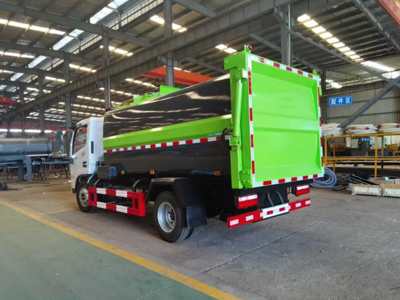 东风多利卡侧装垃圾车4