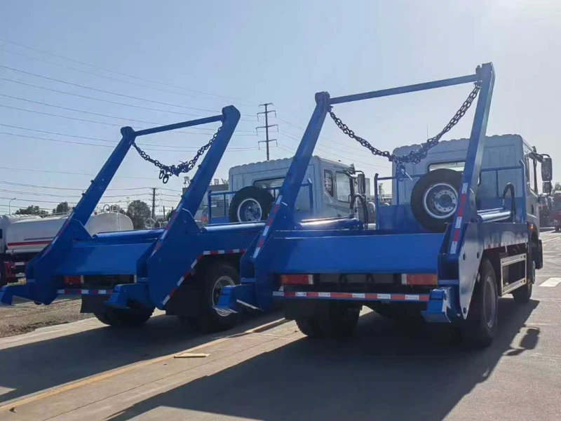 东风华神T5纯电摆臂垃圾车9