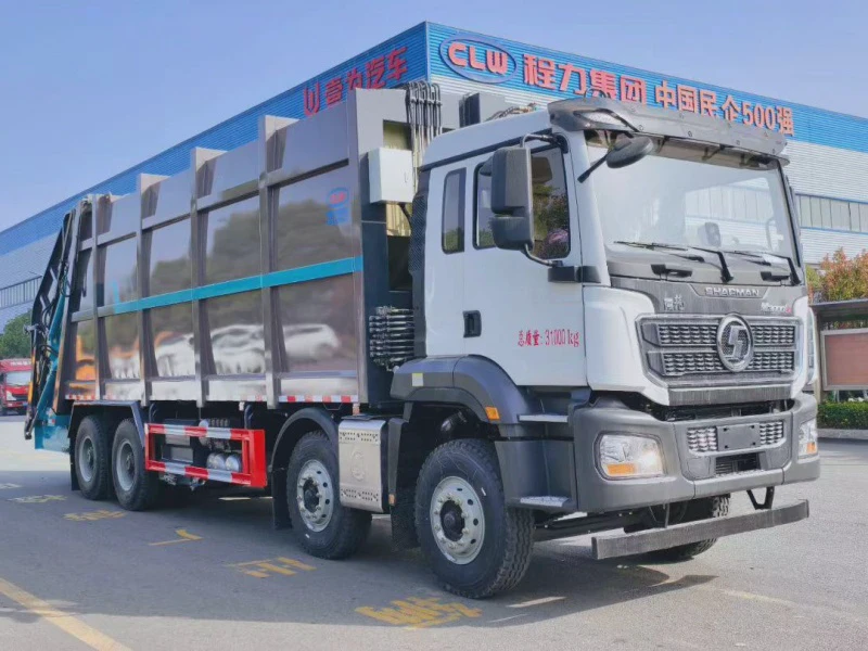 陕汽 8×4 38 立方米压缩式垃圾车