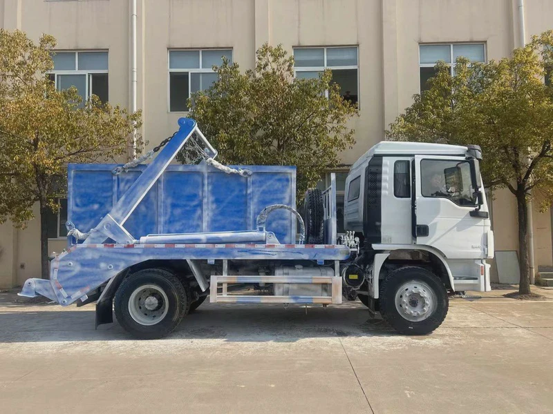 陕汽 4×2 摆臂式垃圾车5