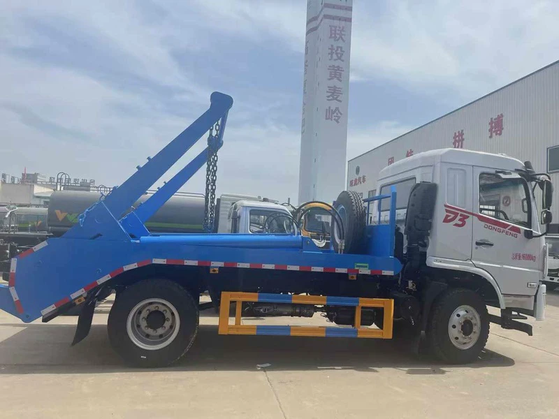 东风D3L 6方摆臂式垃圾车5