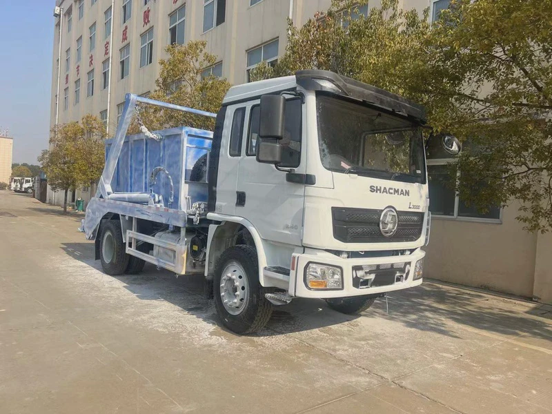 陕汽 4×2 摆臂式垃圾车
