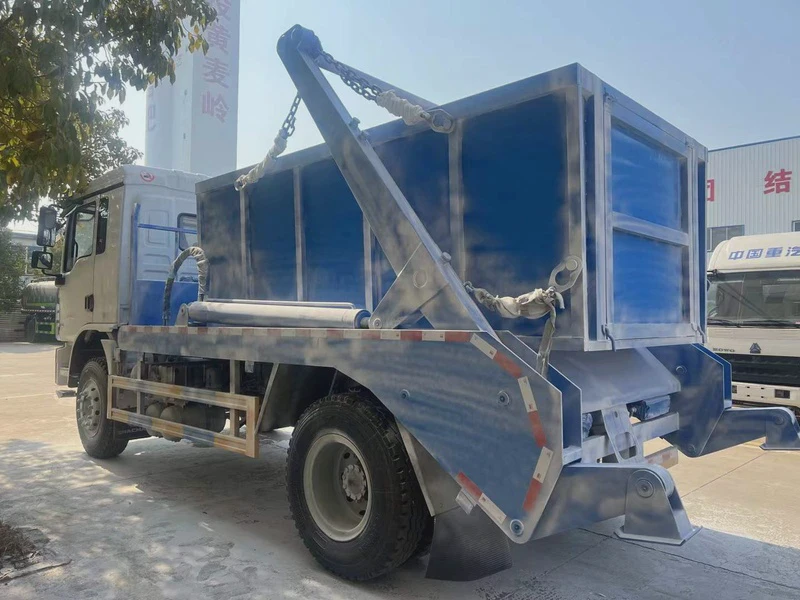 陕汽 4×2 摆臂式垃圾车6