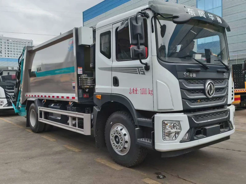 东风华神T5 14方压缩式垃圾车1