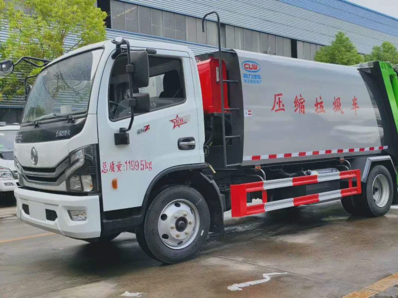 东风10方压缩式垃圾车