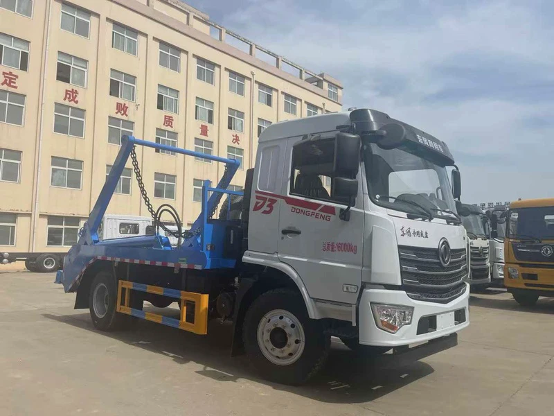 东风D3L 6方摆臂式垃圾车2