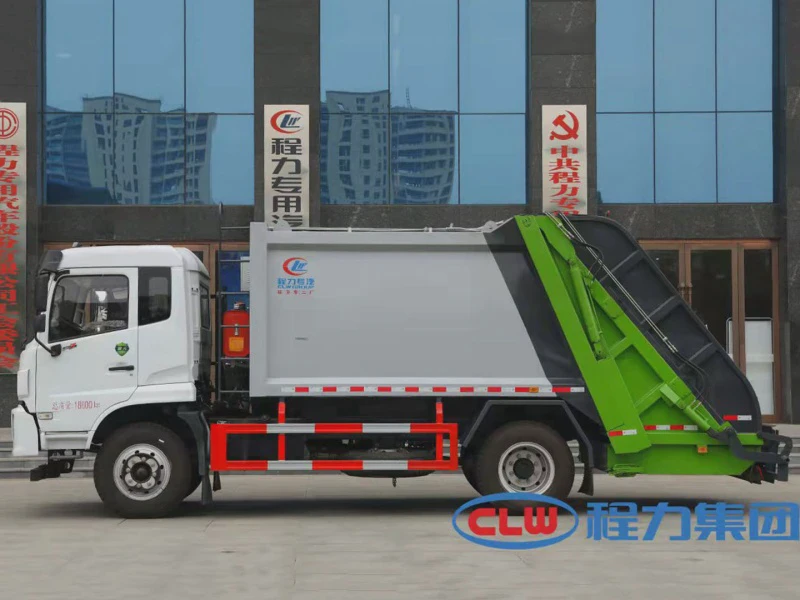 东风福瑞卡F9压缩式垃圾车4